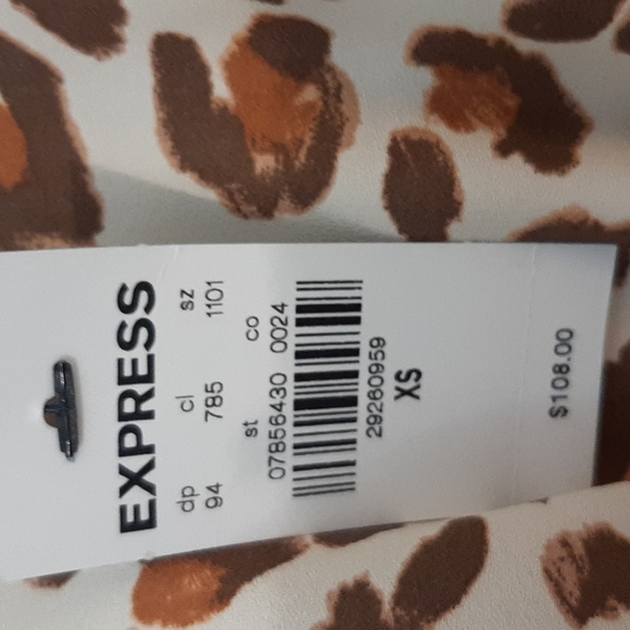 Express leopard print maxi XS NWT - Picture 9 of 10